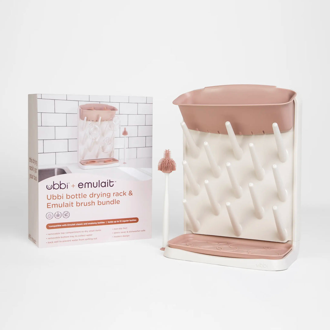 Ubbi Bottle Drying Rack Package